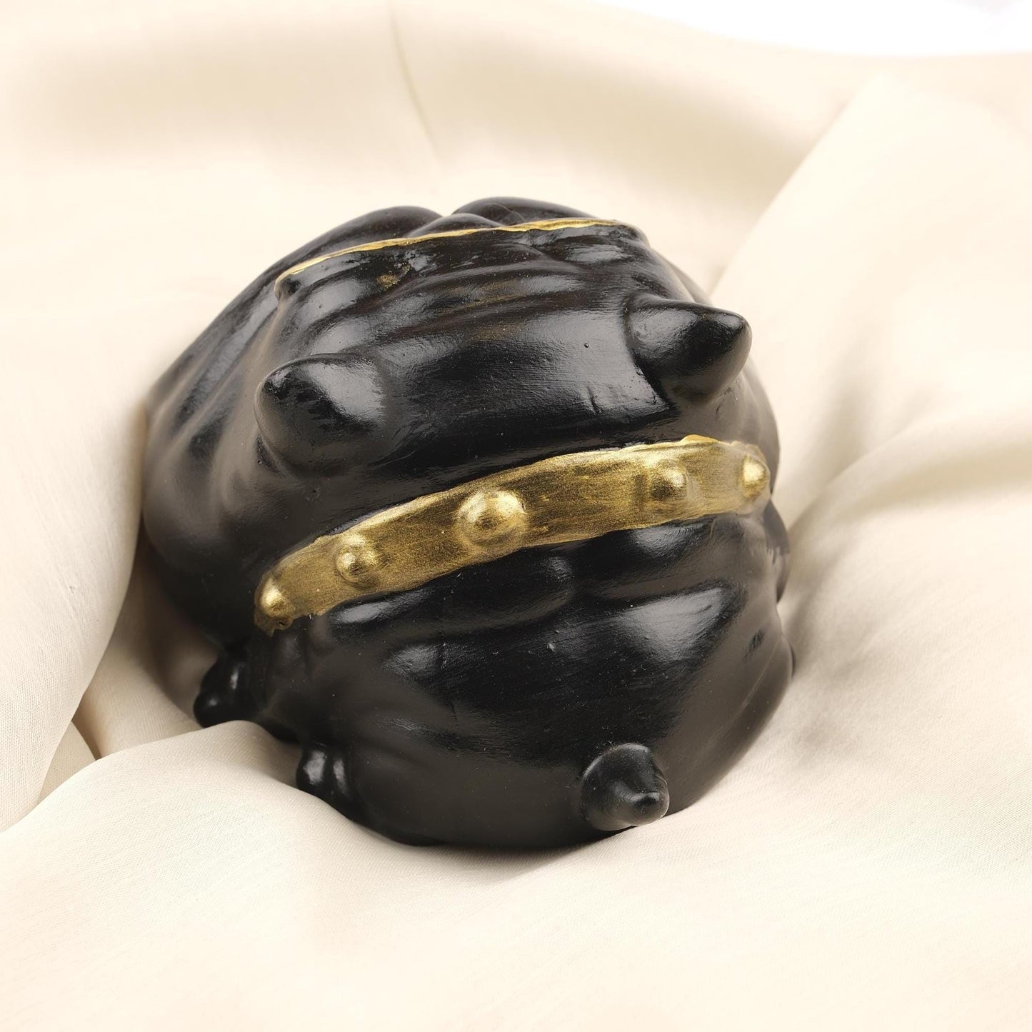 Cool Pug Dog Ashtray with Sunglasses, Funky Black Pet Design for Smokers, Hip Hop Style Handmade Gift Unique Decor Piece