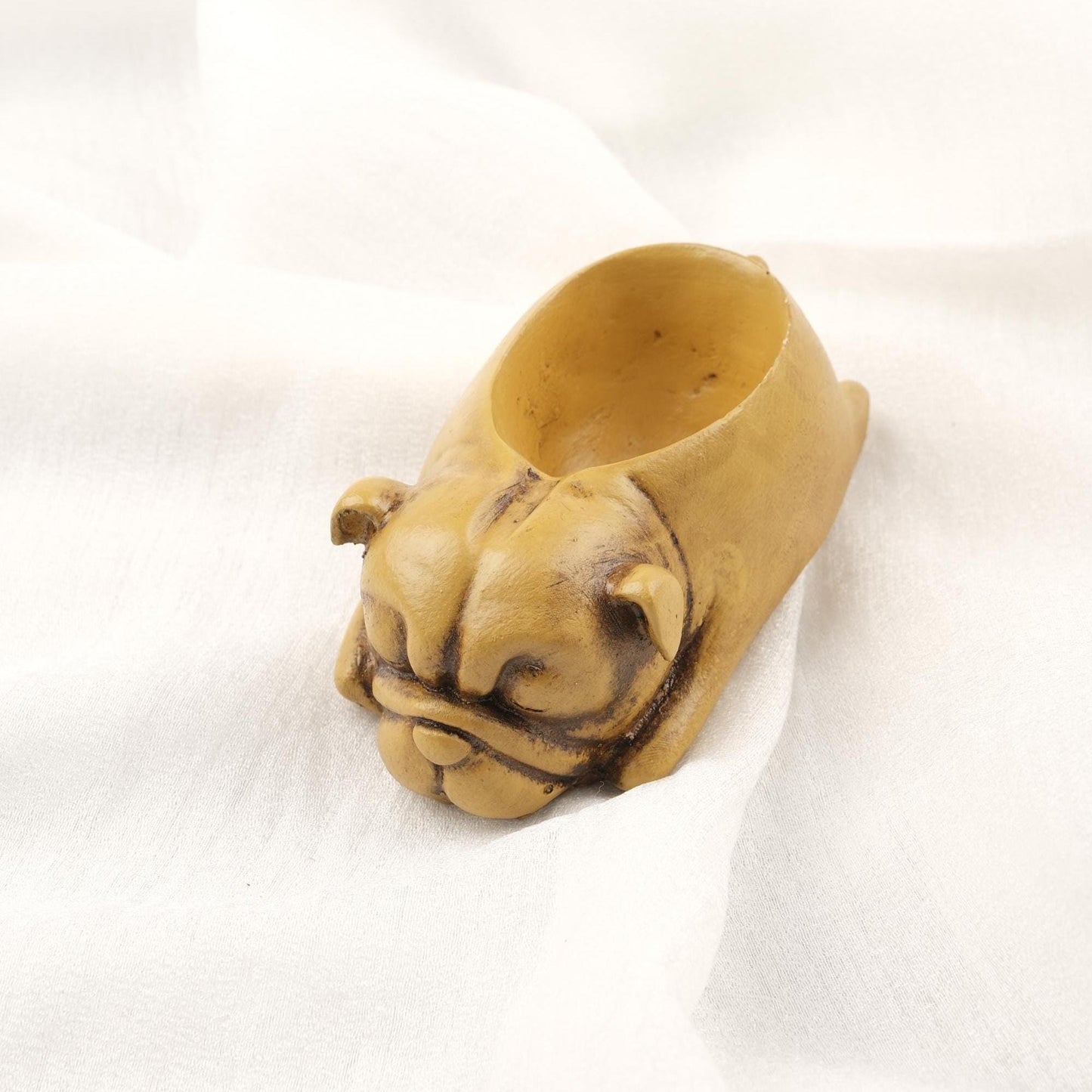 Light Green Ashtray, Smoking Lid for Dog Lovers, Unique Gift Idea for Smokers | Authentic Art Deco Accessories WEIGHS 1LB