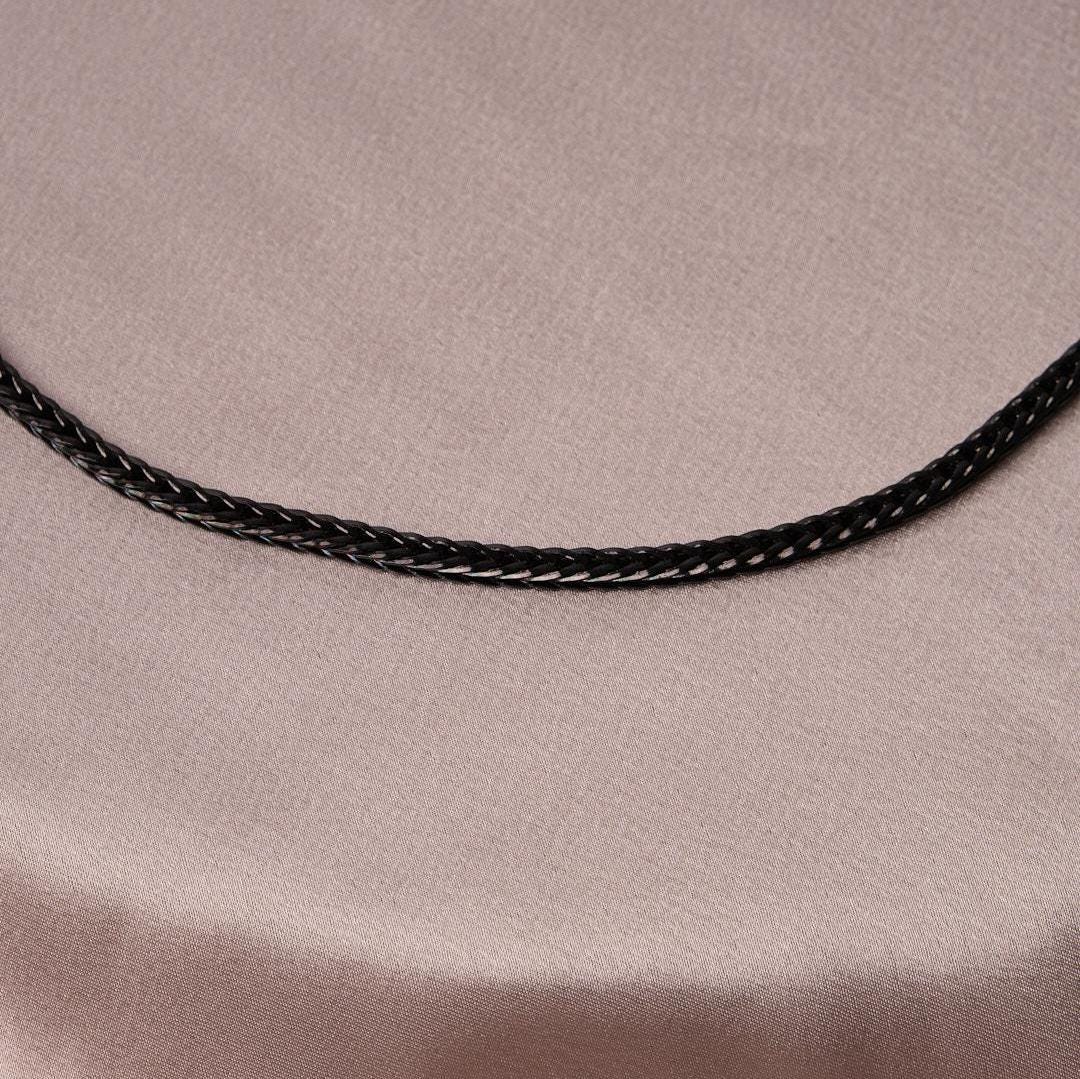 Stainless Steel Chain Choker Black Necklace for Men | Modern, Sleek & Masculine | Durable Jewelry | Gift for Boyfriend or Husband