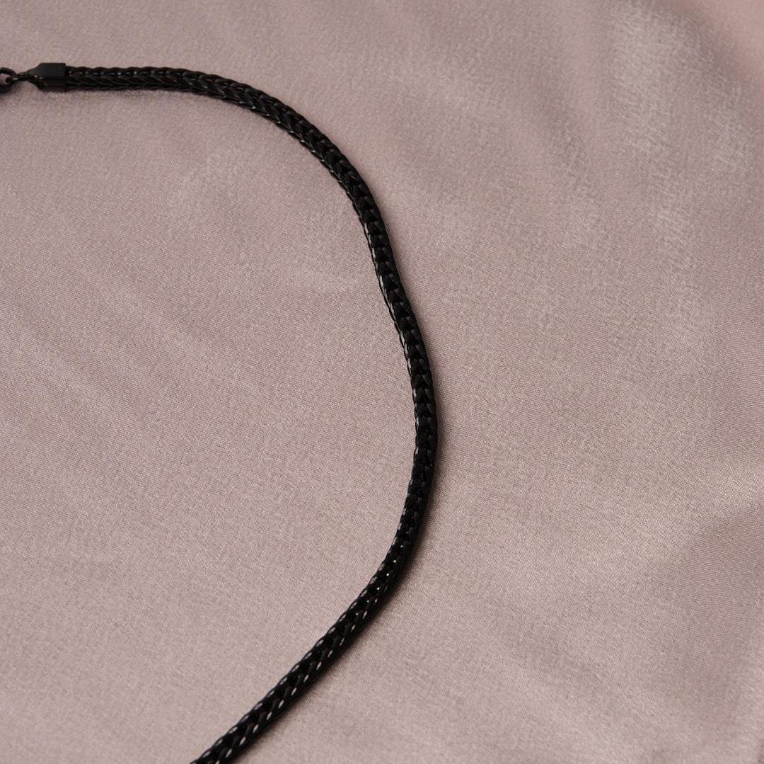 Stainless Steel Chain Choker Black Necklace for Men | Modern, Sleek & Masculine | Durable Jewelry | Gift for Boyfriend or Husband