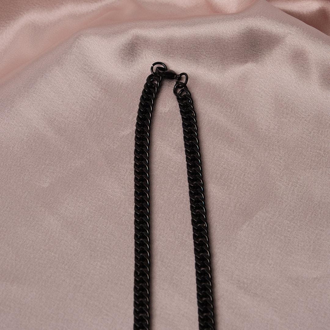 Men's Casual Chain Necklace Choker & 55 cm, Stainless Steel, Durable Chain Design, Perfect for Daily Wear or Night Out, Unique Gift for Him