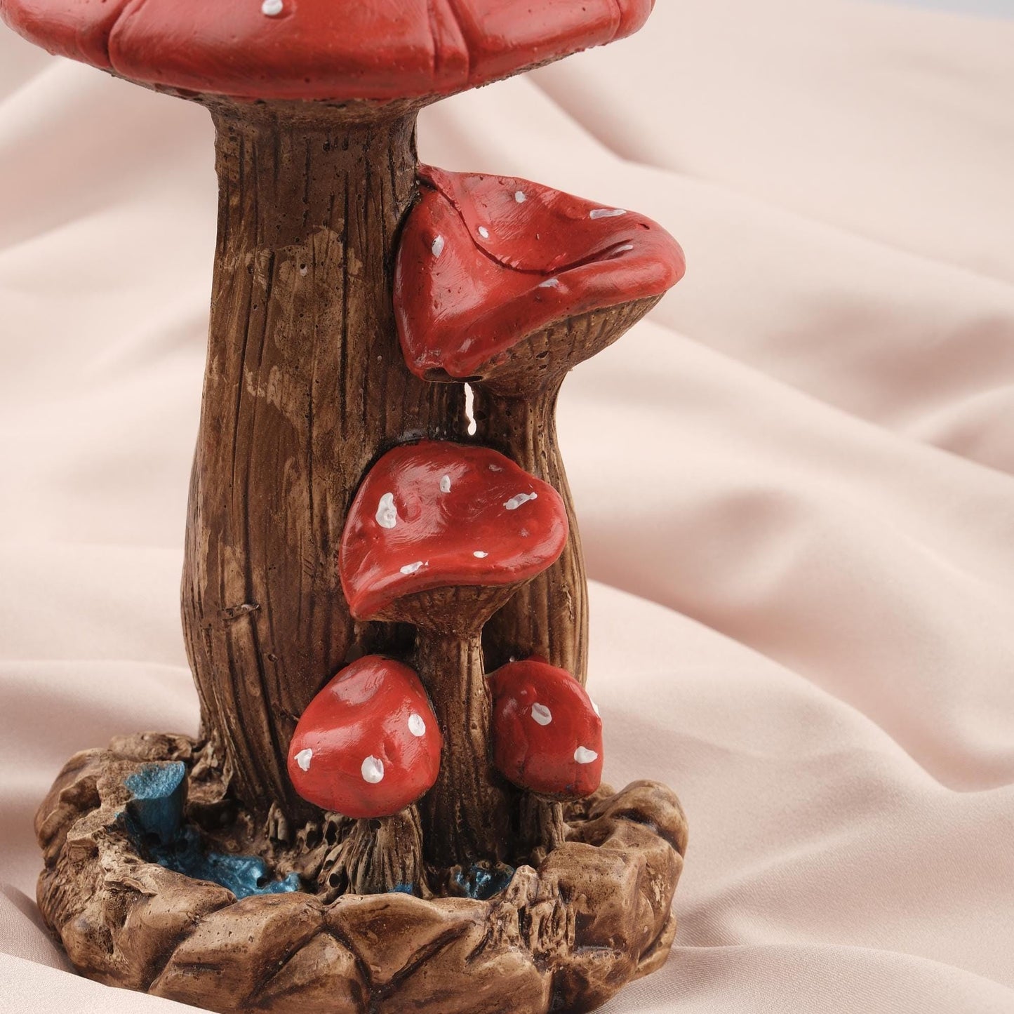 Backflow Incense Burner in Mushroom Style | Mushroom Incense Cone Holder, Aromatherapy Decor for Meditation Lovers , Unique Gift Idea