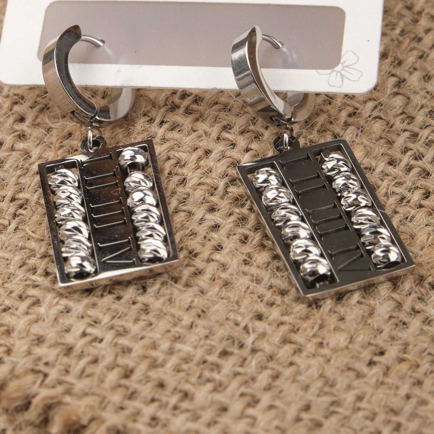 Silver Roman Hellenic Hoop Earrings For Women, Bold Everyday Statement Jewelry, Hypoallergenic Brass Design