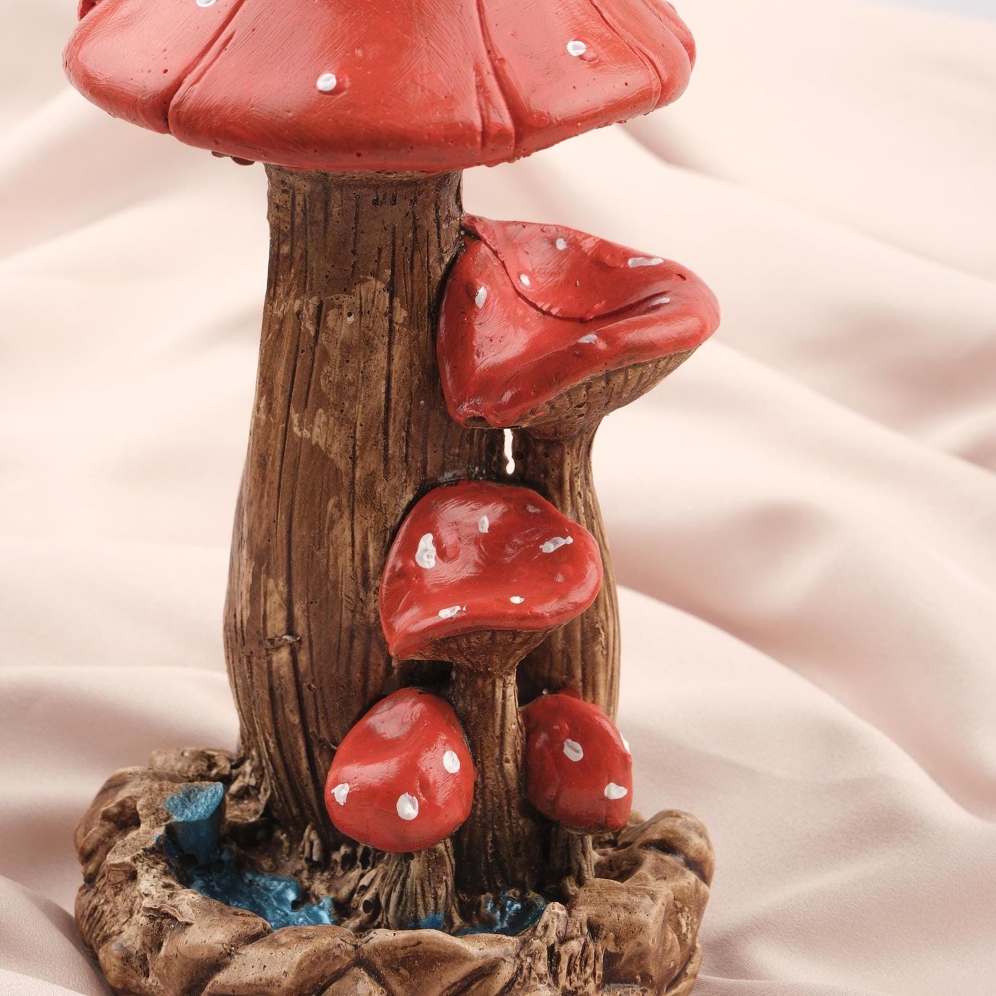 Backflow Incense Burner in Mushroom Style | Mushroom Incense Cone Holder, Aromatherapy Decor for Meditation Lovers , Unique Gift Idea
