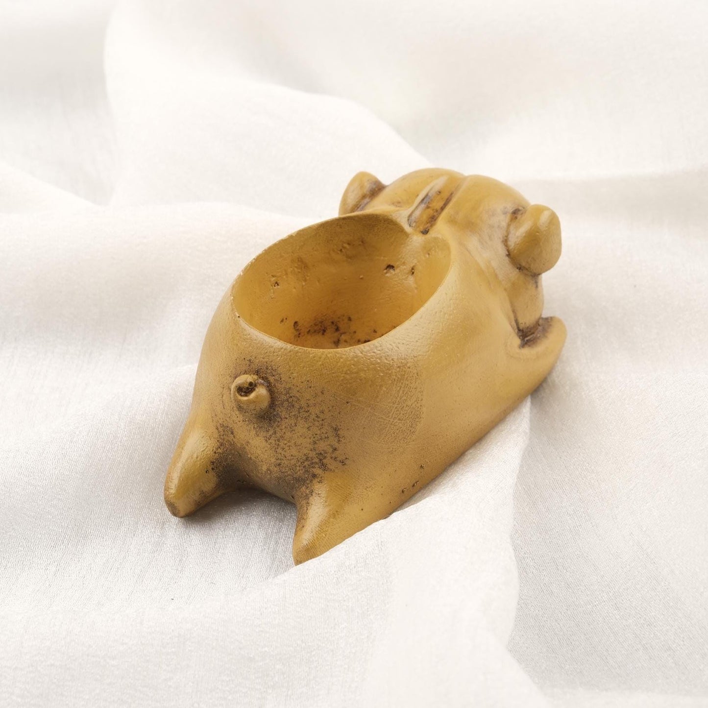 Light Green Ashtray, Smoking Lid for Dog Lovers, Unique Gift Idea for Smokers | Authentic Art Deco Accessories WEIGHS 1LB