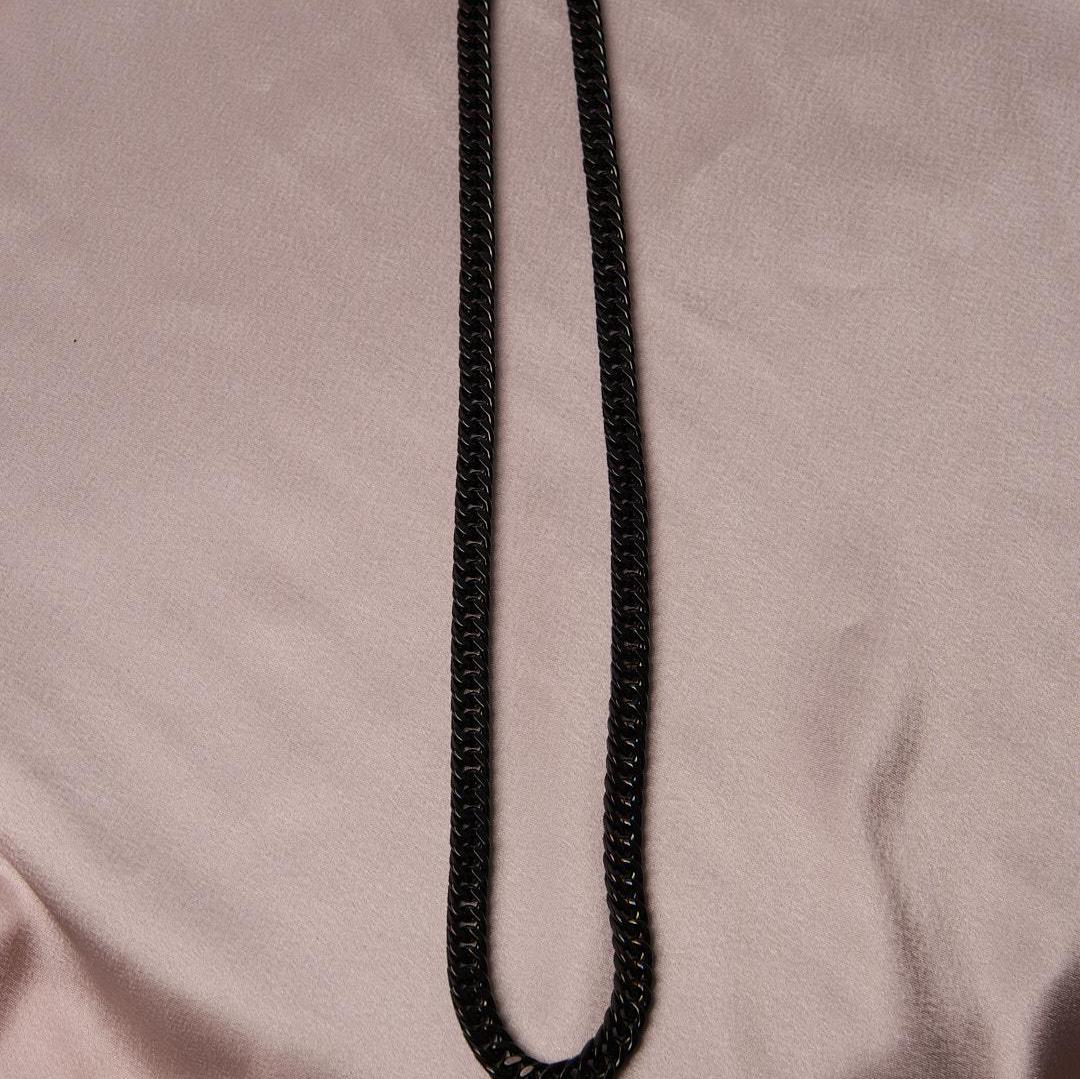 Men's Casual Chain Necklace Choker & 55 cm, Stainless Steel, Durable Chain Design, Perfect for Daily Wear or Night Out, Unique Gift for Him