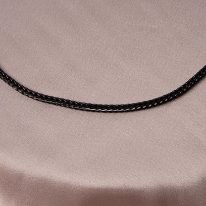 Stainless Steel Chain Choker Black Necklace for Men | Modern, Sleek & Masculine | Durable Jewelry | Gift for Boyfriend or Husband