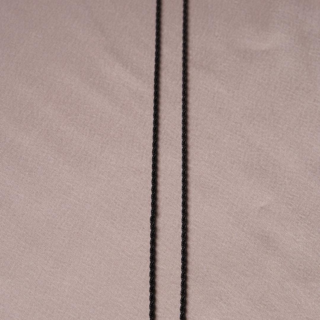 Men's Black Minimalist Necklace & 53 cm, Chunky Stainless Steel Chain | Masculine and Stylish Jewelry | Gift for Boyfriend or Dad