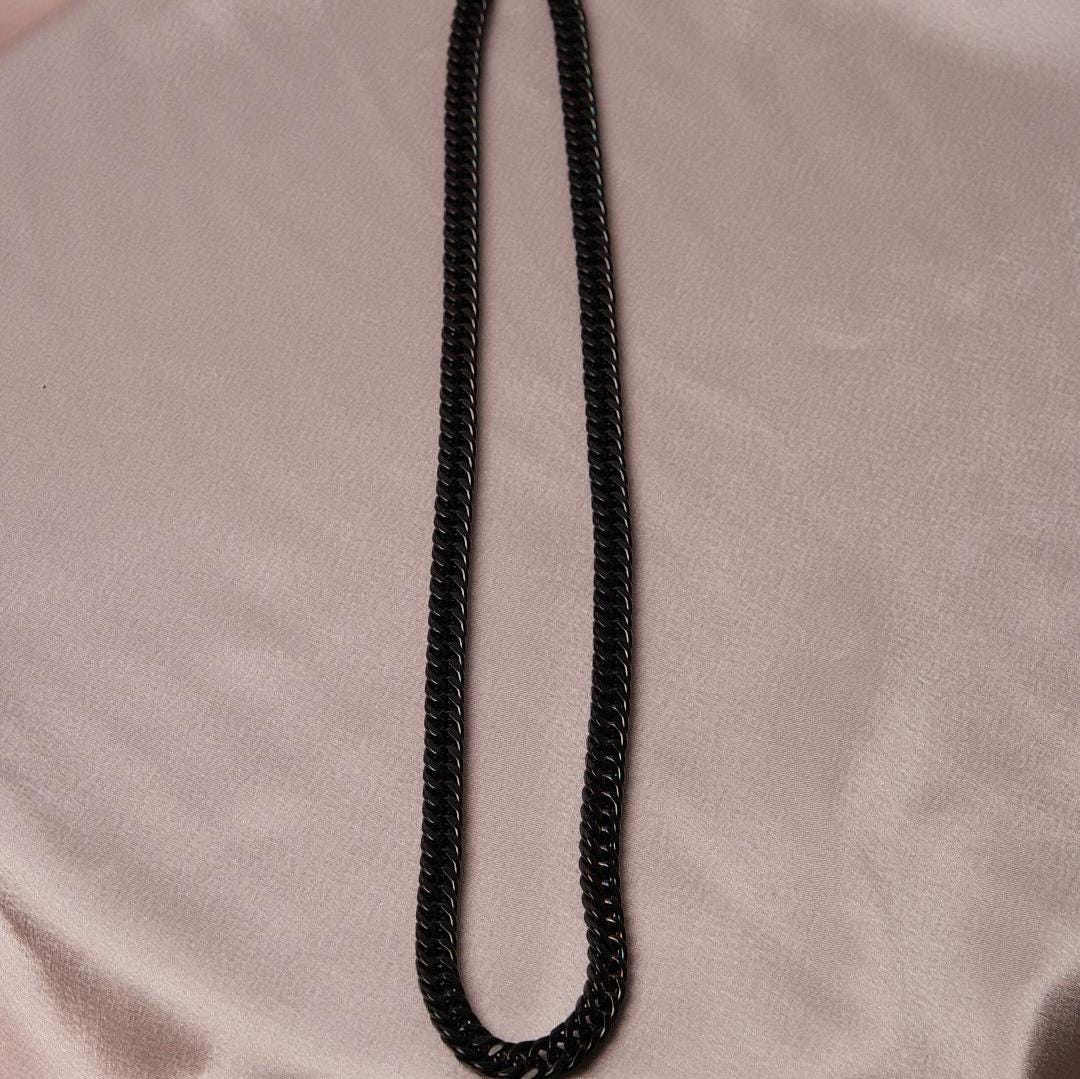 Men's Casual Chain Necklace Choker & 55 cm, Stainless Steel, Durable Chain Design, Perfect for Daily Wear or Night Out, Unique Gift for Him