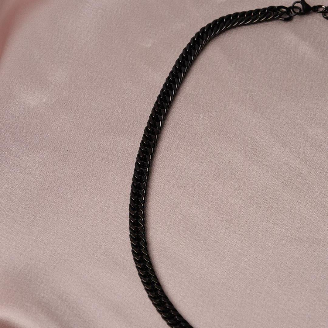 Men's Casual Chain Necklace Choker & 55 cm, Stainless Steel, Durable Chain Design, Perfect for Daily Wear or Night Out, Unique Gift for Him